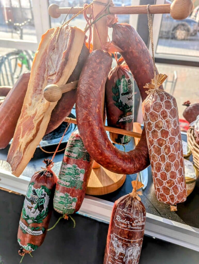 Es ist nur eine kleine Auswahl von meinen Wurstspezialitäten