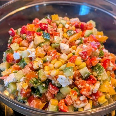 gemischter Fetasalat